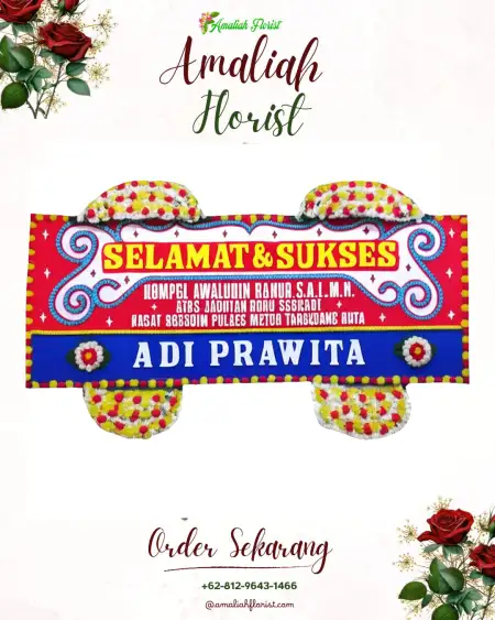 Papan Bunga Ucapan Selamat duri